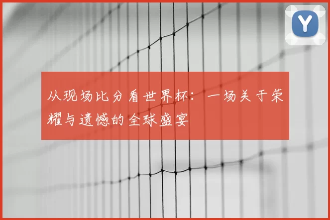 从现场比分看世界杯:一场关于荣耀与遗憾的全球盛宴