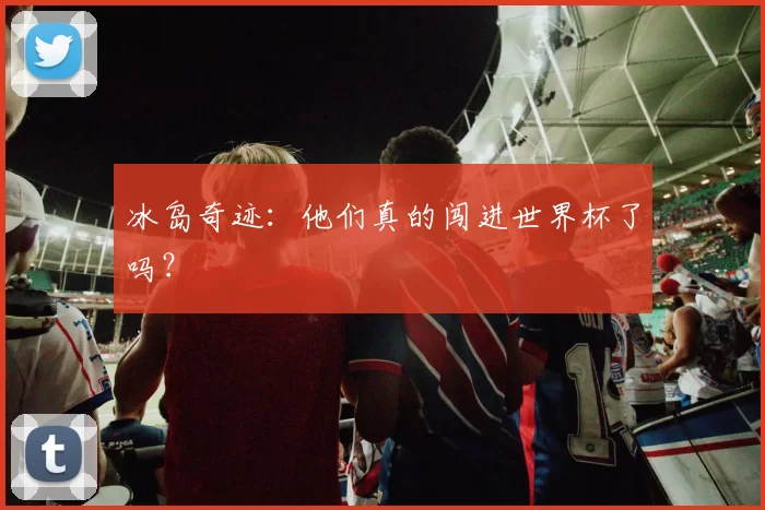 冰岛奇迹：他们真的闯进世界杯了吗？