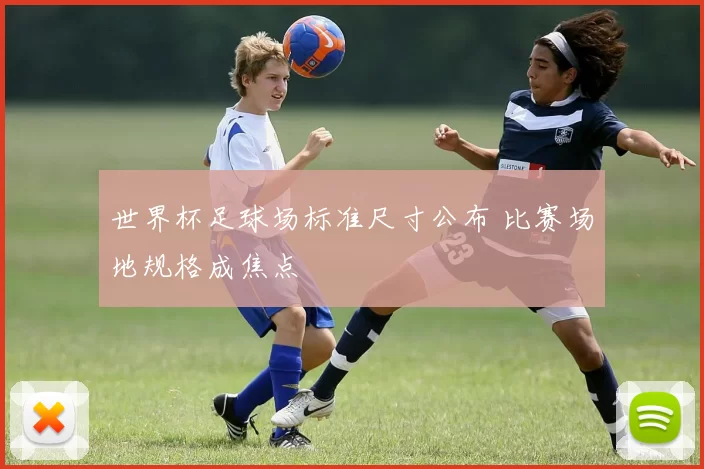 世界杯足球场标准尺寸公布 比赛场地规格成焦点