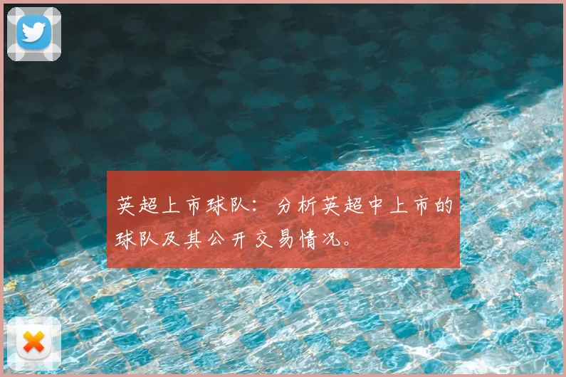 英超上市球队：分析英超中上市的球队及其公开交易情况。