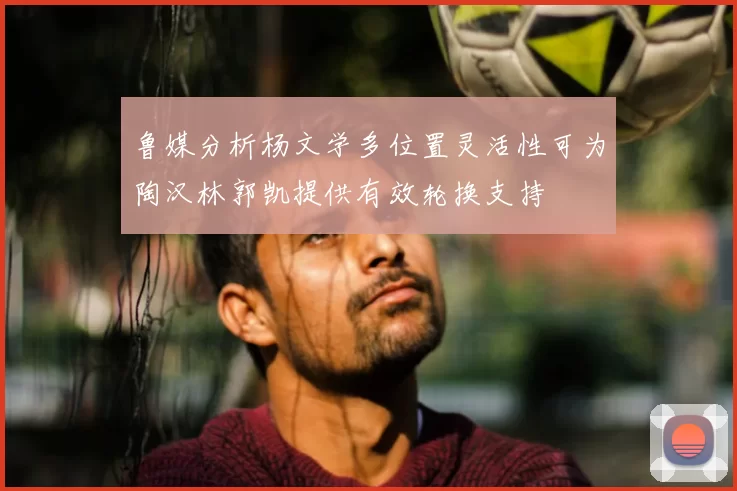 鲁媒分析杨文学多位置灵活性可为陶汉林郭凯提供有效轮换支持